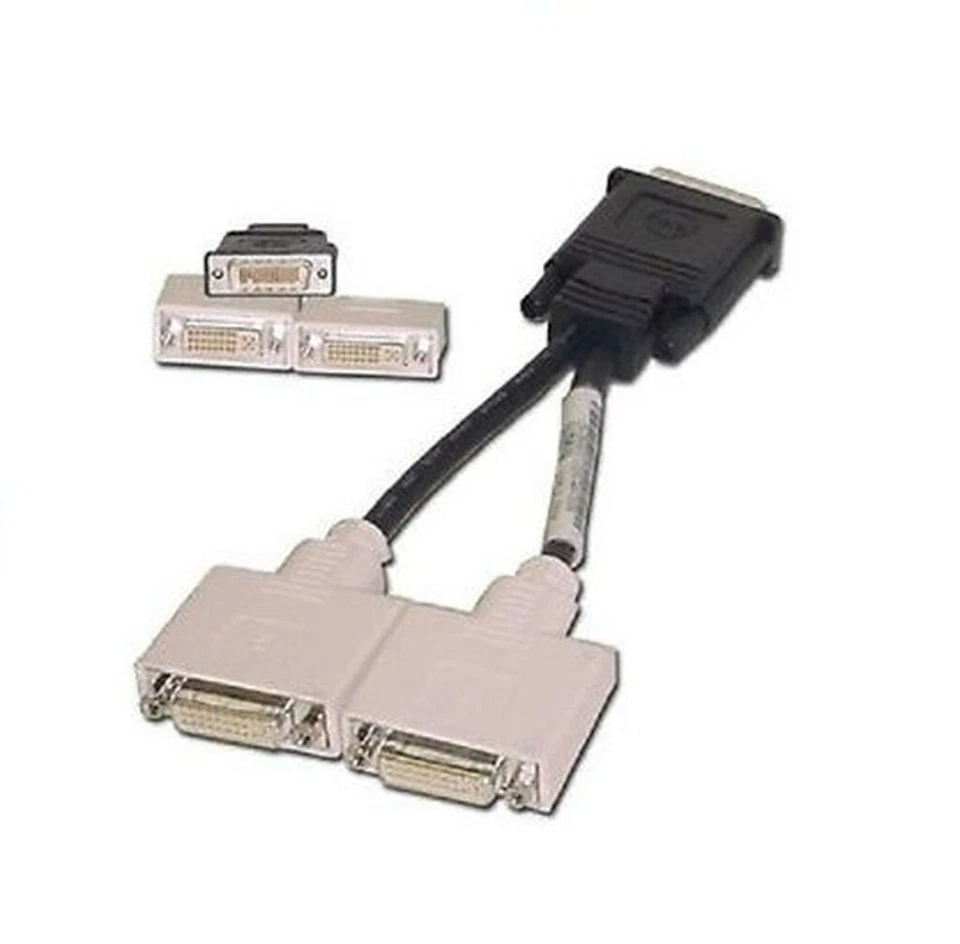 NEW BIZLINK Connector 338285-009 Rev A Dual Cable Cord DVI Splitter - Image 3 of 4