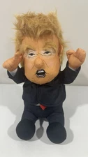 Donald Trump Pull My Finger Farting Plush Figure Doll!