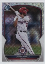 2023 Bowman Chrome Prospects Mega Box Mojo Refractor James Wood #BCP-129 6u5
