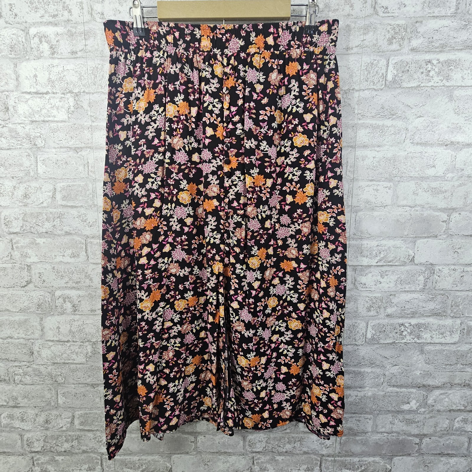 Loft  A-line Skirt Women's Size Large  Elastic Waist