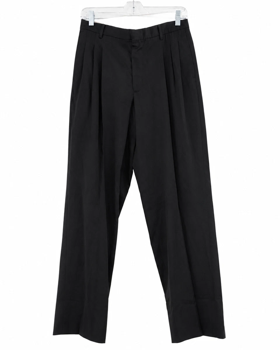 Pleated Wide-Leg Pants for Men for sale - eBay