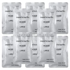 PAIDUN 10PCS Cold Spark Machine Firework Powder Sparkler Effect 3-5M In/Outdoor