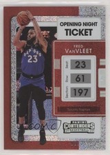 2021-22 Panini Contenders FOTL Opening Night Ticket /25 Fred VanVleet #11 n0c