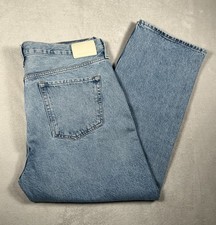 CITIZENS OF HUMANITY Womens Neve Relaxed Straight Jeans Organic Cotton Blue 33