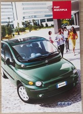 Fiat Multipla Range Brochure 2003 - Sx Elx 1.6 16v 1.9 Jtd Fiat Multipla Range Brochure 2003 - Sx Elx 1.6 16v 1.9 Jtd