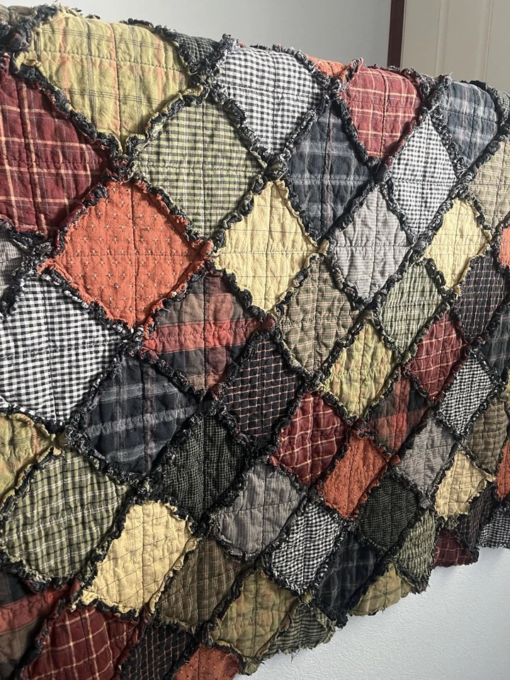 Donna Sharp Twin размер лоскутное одеяло 70 «X88» многоцветный - Изображение 3 из 4