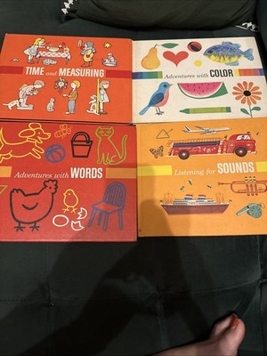 Britannica's Pre-school Library - First Adventures in Learning Program 4 Books