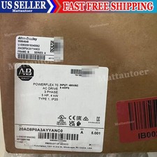 New Factory Sealed Allen Bradley 20AD8P0A3AYYANC0 Free Fast Shipping