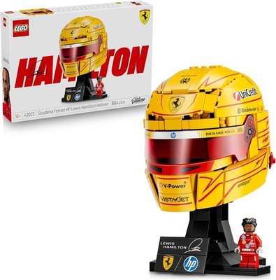 LEGO  Editions 43022 - Scuderia Ferrari HP Lewis Hamilton Helm - NEU & OVP - 