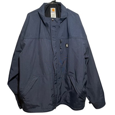 Carhartt Navy Blue Storm Defender Loose Fit Heavyweight Jacket - 3XL