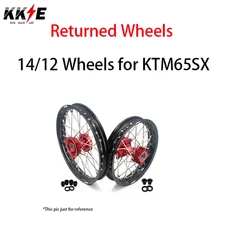 KKE 14/12" Wheels Rims Set Fit KTM SX 65 2002-2024 GAS GAS MC 65 2021-2024
