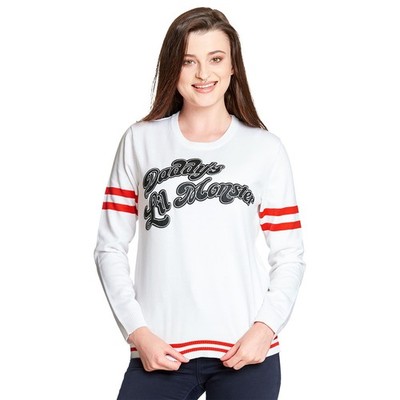 Suicide Squad - Daddys Lil Monster Strickpullover - Größe L XL wählbar
