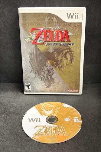 The Legend of Zelda: Twilight Princess  (Nintendo Wii) (No Manual) Tested