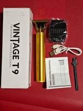 VINTAGE T9 Hair Clippers Professional Beard Trimmer