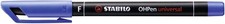 Pen for Overhead Projection - STABILO OHPen universal - Permanent - Fine - Pack