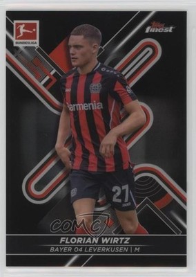 2021-22 Topps Finest Bundesliga Black Refractor 31/199 Florian Wirtz #108 0o8o