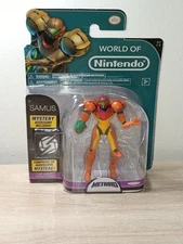 *FREE SHIP* 4" SAMUS VARIA SUIT Metroid Prime World of Nintendo Jakks Pacific