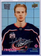 2020-21 Upper Deck Extended Series Matiss Kivlenieks Rookie Class Card # RC-8