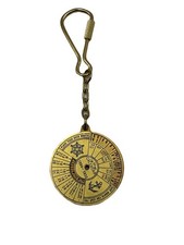 Vintage Keyring 50 year Perpetual Calender Brass Keychain For Decor  Gift item