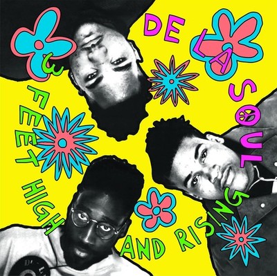 De La Soul 3 Feet High and Rising Magenta Vinyl LP