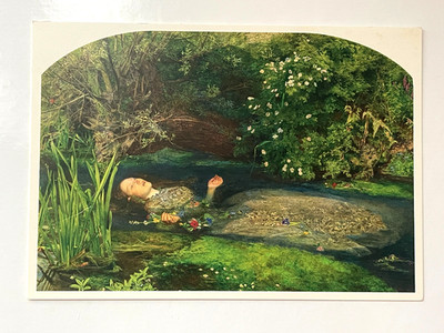 AK Kunst Ophelia John Everett Millais Tate London