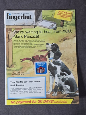 #ad Vintage Fingerhut Catalog Magazine 1990s Electronics Toys Clothes Housewares $24.99