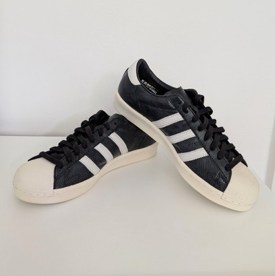 Adidas Superstar Vintage Sample Herren Sneaker Schwarz Weiß Gr. 42 2/3 Neu 