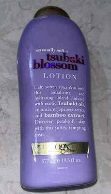 OGX Sensually Soft + Tsubaki Blossom Body Lotion 19.5 fl oz NEW