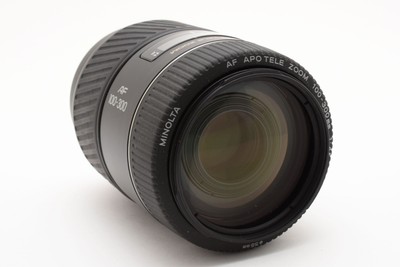 【美品】MINOLTA AF APO TELE ZOOM 100-300mm Minolta AF APO Tele Zoom 100-300mm f4.5-5.6D [Exc+++] From