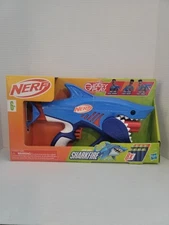 Nerf Junior Wild Sharkfire Blaster Easy Play Toy Gun for Kids 6 and Up