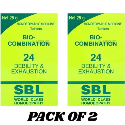 SBL Bio Combination 24 (48 Tab) free shipping PACK OF 2 COMBO