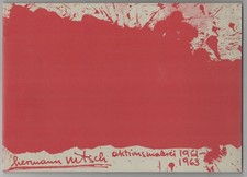 HERMANN NITSCH AKTIONSMALEREI 1961-1963 / 1st Edition 1981 #202350