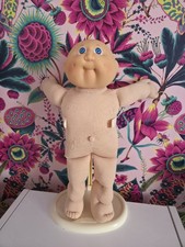 Bald Coleco Cabbage Patch Kids Doll 1985, has pox.