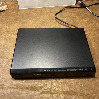Philips BDP1502/F7 Blu-ray DVD Player HDMI Dolby Audio Tested Working