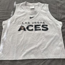 Las Vegas Aces Nike Practice crop top jersey women’s size XL NWOT