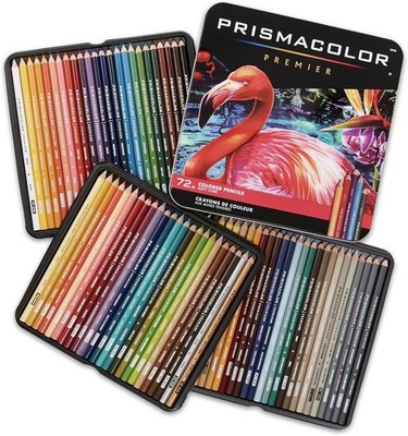 Prismacolor Premier Buntstifte Künstlerqualität weiche Mine 72 Stück