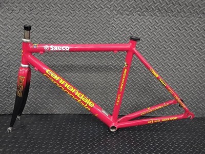Cannondale Caad4 Road Bike Frame 510mm SAECO color Rare Japan USED