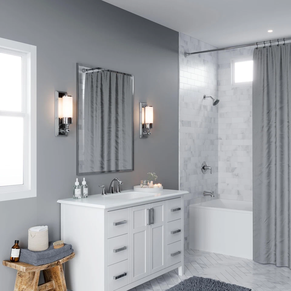 Pfister Willa Tub & Shower Trim Kit, Valve and Cartridge Included, 8P8WS2MALSCC - Image 2 of 4