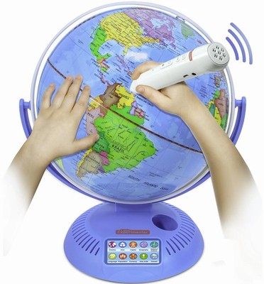 Interactive 9'' Talking Globe, Smart Pen, STEM Ages 8-12