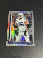 2025 Topps Chrome Football Quenton Nelson Refractor #144 Indianapolis Colts