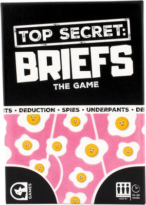 : Top Secret: Briefs - the Deduction Game of Undercover Underpants, Hilarious Ev