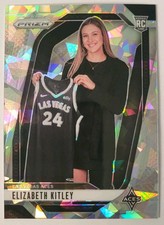 Elizabeth Kitley 2024 Panini Prizm WNBA ICE PRIZM Rookie #140 ACES