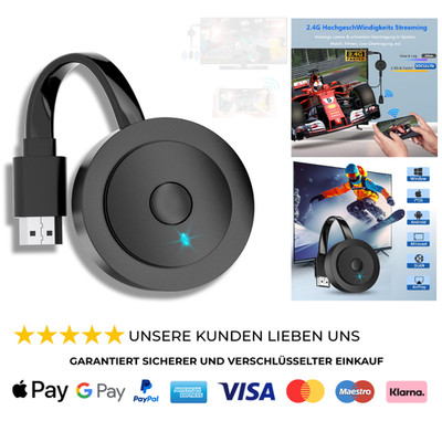 Wireless HDMI Adapter Drahtlos HD Streaming Fernseher