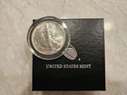 1990 Walking Liberty Silver Dollar 1 Oz. Fine Silver In Case Uncirculated Mint