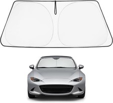 2024 Upgrade Front Windshield Sun Shade Foldable Su Size: 2016-2026 MX-5 Miata