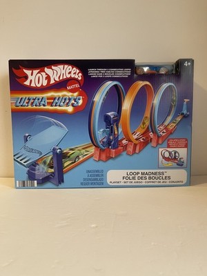 Mattel Hot Wheels Ultra Hots Loop Madness Track Set Car Included New