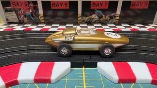 Tyco #71 Gold 1964 BRM F 1 Tested Runs