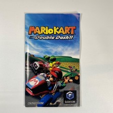 Mario Kart Double Dash Nintendo GameCube Manual Only NO GAME