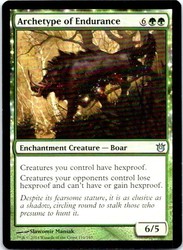 Archetype of Endurance #116 Born of the Gods Magic: The Gathering