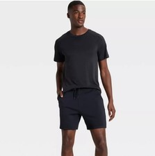 Men's All in Motion Spacer Shorts SIZE MEDIUM Black - NEW W/TAGS